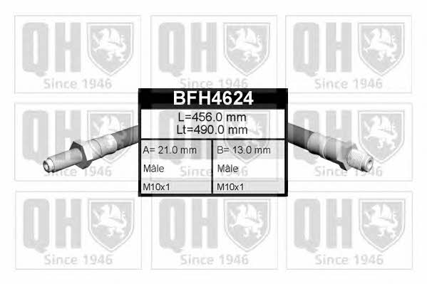 Quinton Hazell BFH4624 Brake Hose BFH4624