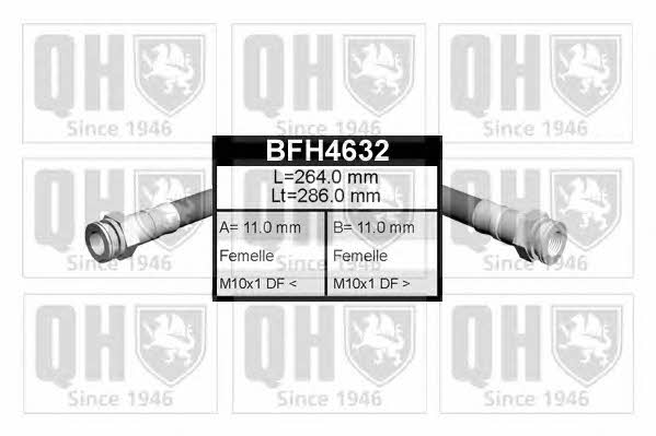 Quinton Hazell BFH4632 Brake Hose BFH4632