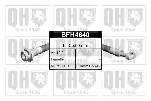 Quinton Hazell BFH4640 Brake Hose BFH4640