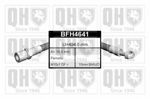 Quinton Hazell BFH4641 Brake Hose BFH4641