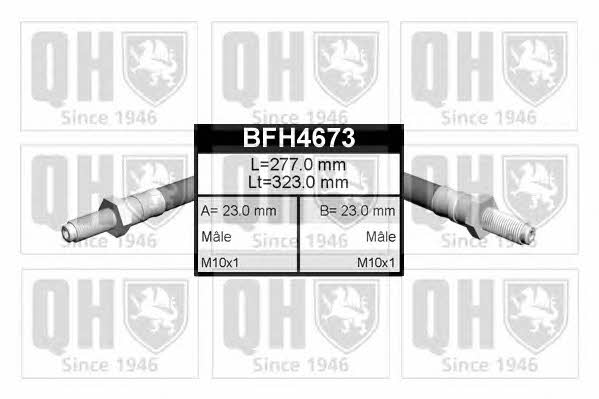 Quinton Hazell BFH4673 Brake Hose BFH4673