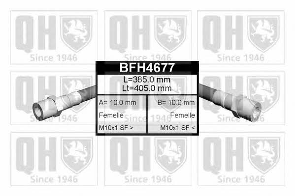 Quinton Hazell BFH4677 Brake Hose BFH4677