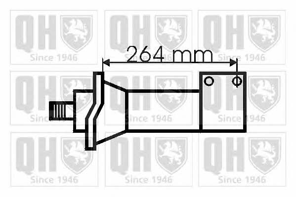 Quinton Hazell 129116 Front oil shock absorber 129116