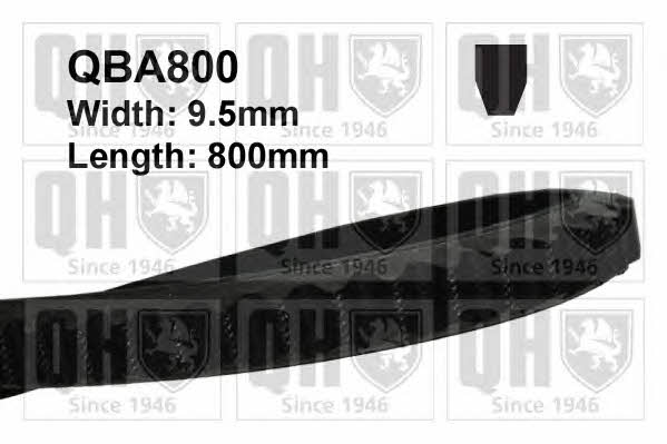 Quinton Hazell QBA800 V-belt 10X800 QBA800