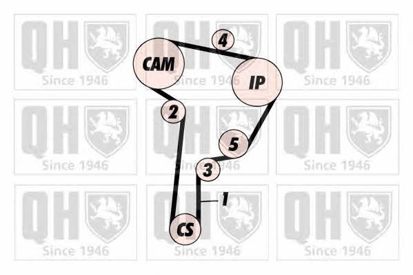 Quinton Hazell QBK269 Timing Belt Kit QBK269