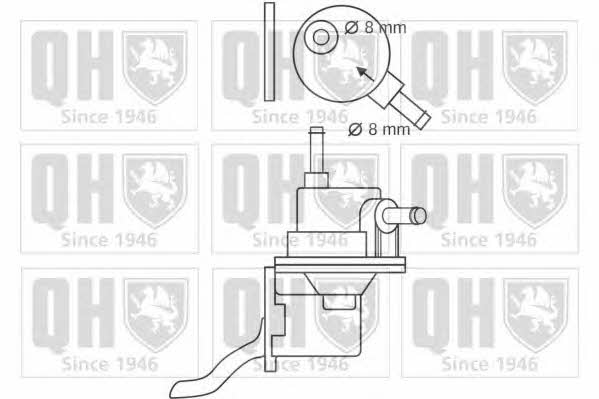 Quinton Hazell QFP84 Fuel pump QFP84