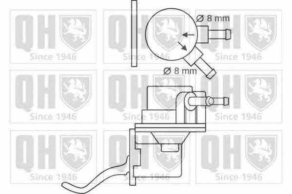 Quinton Hazell QFP92 Fuel pump QFP92