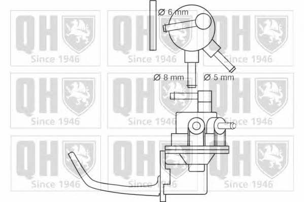 Quinton Hazell QFP95 Fuel pump QFP95