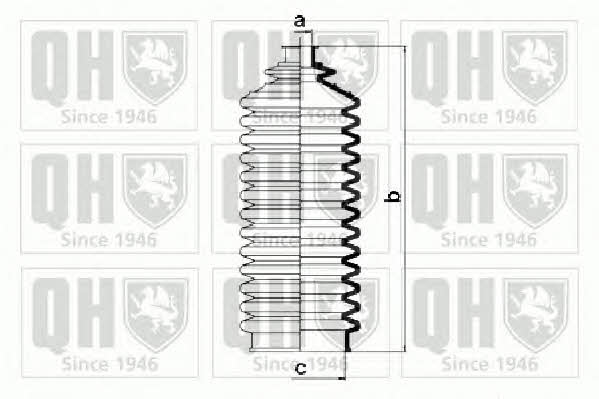 Quinton Hazell QG1062 Bellow kit, steering QG1062