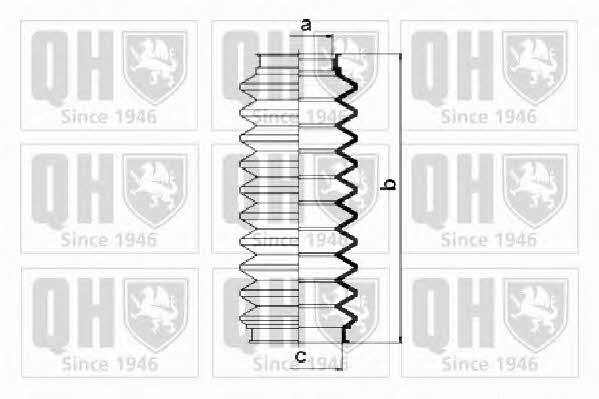 Quinton Hazell QG1171 Bellow kit, steering QG1171