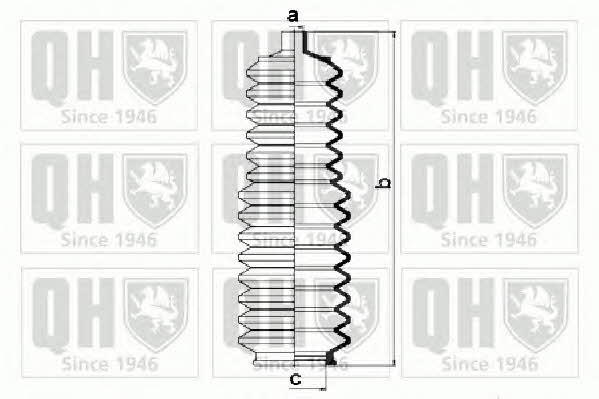 Quinton Hazell QG1192 Bellow kit, steering QG1192