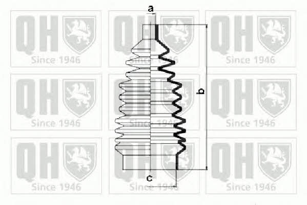 Quinton Hazell QG1237 Bellow kit, steering QG1237