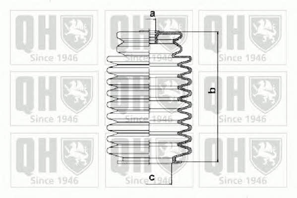 Quinton Hazell QG1243 Bellow kit, steering QG1243