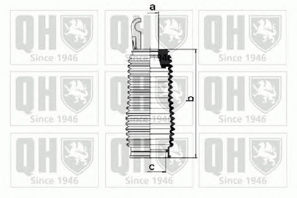 Quinton Hazell QG1350 Bellow kit, steering QG1350