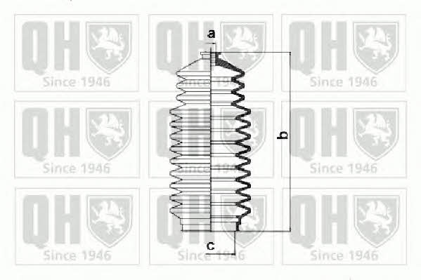 Quinton Hazell QG1385 Bellow kit, steering QG1385