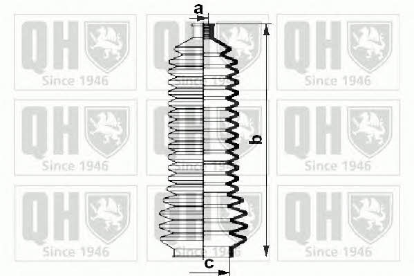 Quinton Hazell QG1416 Bellow kit, steering QG1416