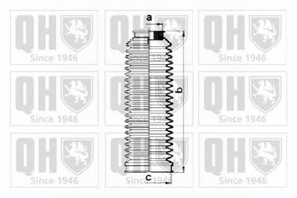 Quinton Hazell QG1442 Bellow kit, steering QG1442