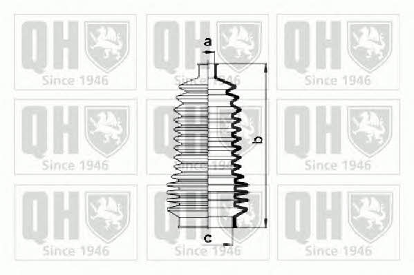 Quinton Hazell QG1459 Bellow kit, steering QG1459