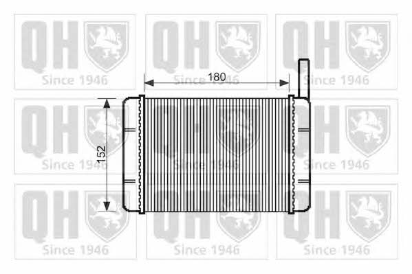 Quinton Hazell QHR2018 Heat exchanger, interior heating QHR2018