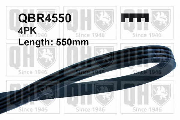 Quinton Hazell QBR4550 V-ribbed belt 4PK550 QBR4550