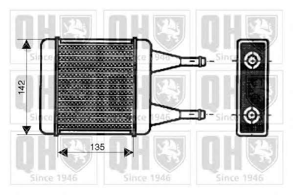 Quinton Hazell QHR2032 Heat exchanger, interior heating QHR2032