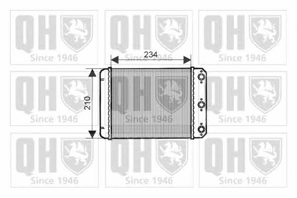 Quinton Hazell QHR2150 Heat exchanger, interior heating QHR2150