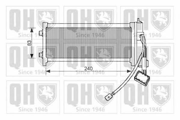 Quinton Hazell QHR2171 Heat exchanger, interior heating QHR2171