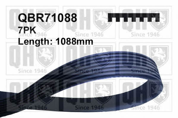 Quinton Hazell QBR71088 V-ribbed belt 7PK1088 QBR71088