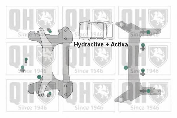 Quinton Hazell QHS_XANTIA_7 Hydraulic accumulator QHSXANTIA7