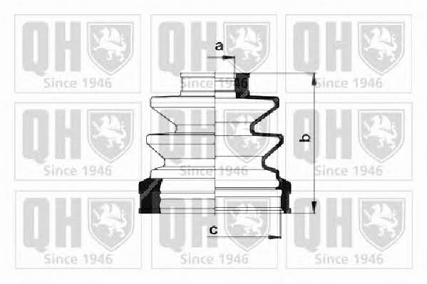 Quinton Hazell QJB1018 Bellow, driveshaft QJB1018