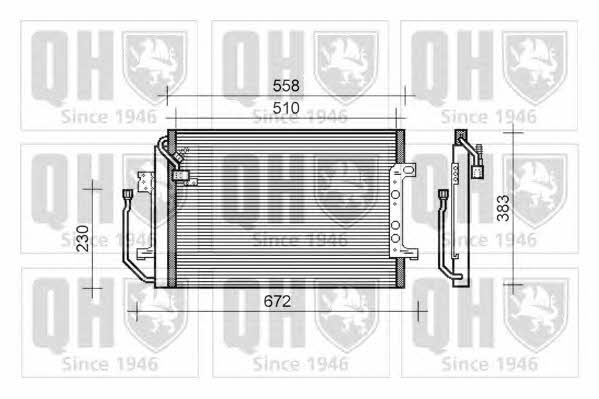 Quinton Hazell QCN110 Cooler Module QCN110