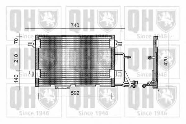 Quinton Hazell QCN136 Cooler Module QCN136