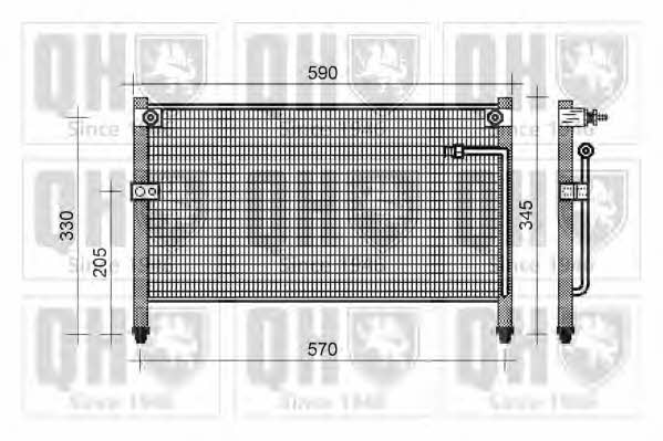 Quinton Hazell QCN306 Cooler Module QCN306