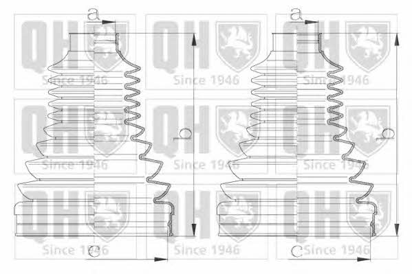 Quinton Hazell QJB2796 Bellow, driveshaft QJB2796