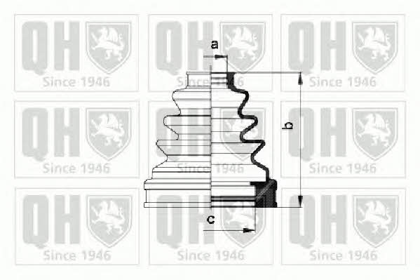 Quinton Hazell QJB978 Bellow, driveshaft QJB978