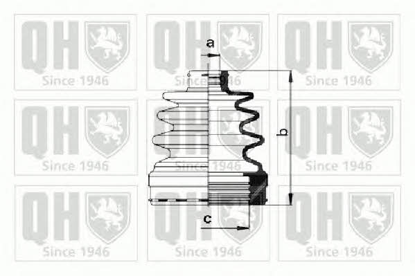 Quinton Hazell QJB984 Bellow, driveshaft QJB984