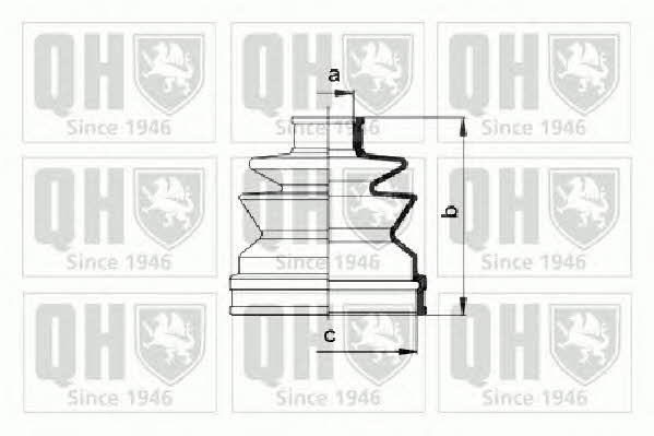 Quinton Hazell QJB993 Bellow, driveshaft QJB993