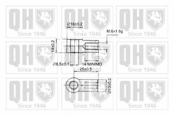 Quinton Hazell QTS840067 Gas Spring, boot-/cargo area QTS840067