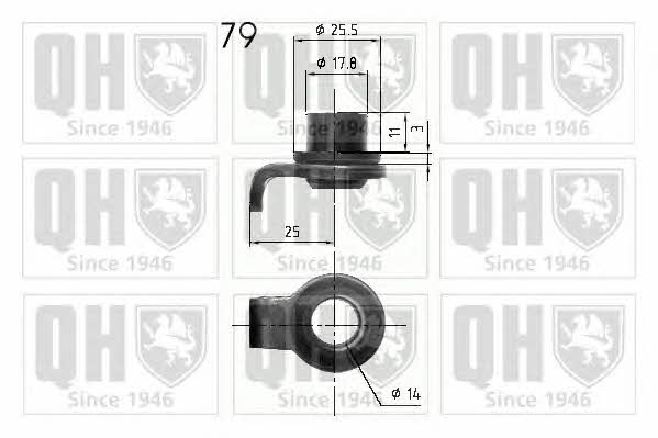 Quinton Hazell QTS840206 Gas Spring, boot-/cargo area QTS840206