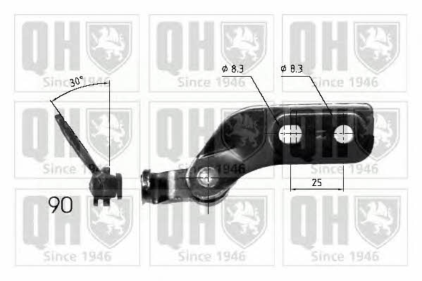 Quinton Hazell QTS840221 Gas Spring, boot-/cargo area QTS840221