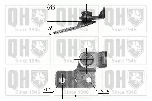 Quinton Hazell QTS840231 Gas Spring, boot-/cargo area QTS840231