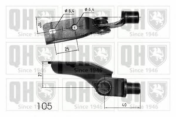 Quinton Hazell QTS840237 Gas Spring, boot-/cargo area QTS840237