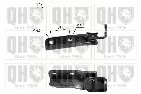 Quinton Hazell QTS840247 Gas Spring, boot-/cargo area QTS840247