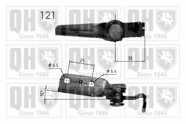 Quinton Hazell QTS840250 Gas Spring, boot-/cargo area QTS840250