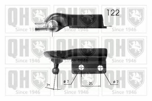 Quinton Hazell QTS840252 Gas Spring, boot-/cargo area QTS840252