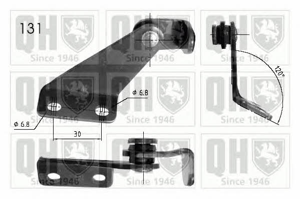 Quinton Hazell QTS840256 Gas Spring, boot-/cargo area QTS840256