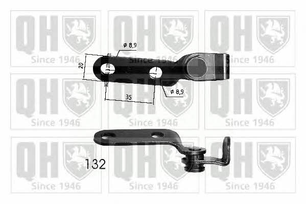 Quinton Hazell QTS840257 Gas Spring, boot-/cargo area QTS840257