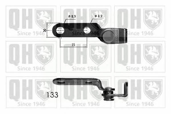 Quinton Hazell QTS840258 Gas Spring, boot-/cargo area QTS840258
