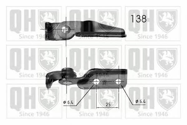 Quinton Hazell QTS840266 Gas Spring, boot-/cargo area QTS840266