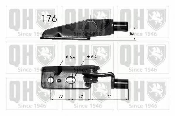 Quinton Hazell QTS840289 Gas Spring, boot-/cargo area QTS840289